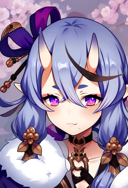 detailed background, posing, shiny skin, <lora:rindou.il:1>, rindou, purple eyes,