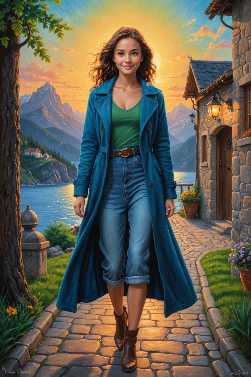 adorable woman , oil pastel <lora:oil_pastel:1.00> ,warlike, exalted, supernatural, cute, ,full body length ,by Lisa Keene and Evgeny Lushpin <lora:more_art:0.30> <lora:RMSDXL_Enhance:0.45> <lora:RMSDXL_Creative:0.45> <lora:RMSDXL_Photo:0.45> <lora:RMSDXL_Darkness_Cinema:0.45> <lora:clothing_slider:0.00> <lora:great_lighting:1.00> <lora:aesthetic:1.00> <lora:looking_at_viewer:1.00> <lora:photorealistic_portrait_v2:0.25> <lora:attractive_v2:0.10> <lora:extremely_detailed_v2:0.25> <lora:add_detail:0.75> <lora:perfect_eyes:0.25> <lora:perfect_hands:0.50>