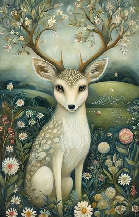 masterpiece,best quality,<lora:tbh148-sdxl:1>,illustration,style of Amanda Clark, garden