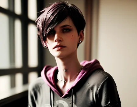 score_9, score_8_up, score_7_up, moira-burton, resident evil, solo, black hair, 1girl, earrings, jewelry, hood, short hair, hair over one eye, hoodie, piercing, blurry, realistic
<lora:Body Type_alpha1.0_rank4_noxattn_last:2> <lora:Resident_Evil_Revelations_Moira_Burton:1>