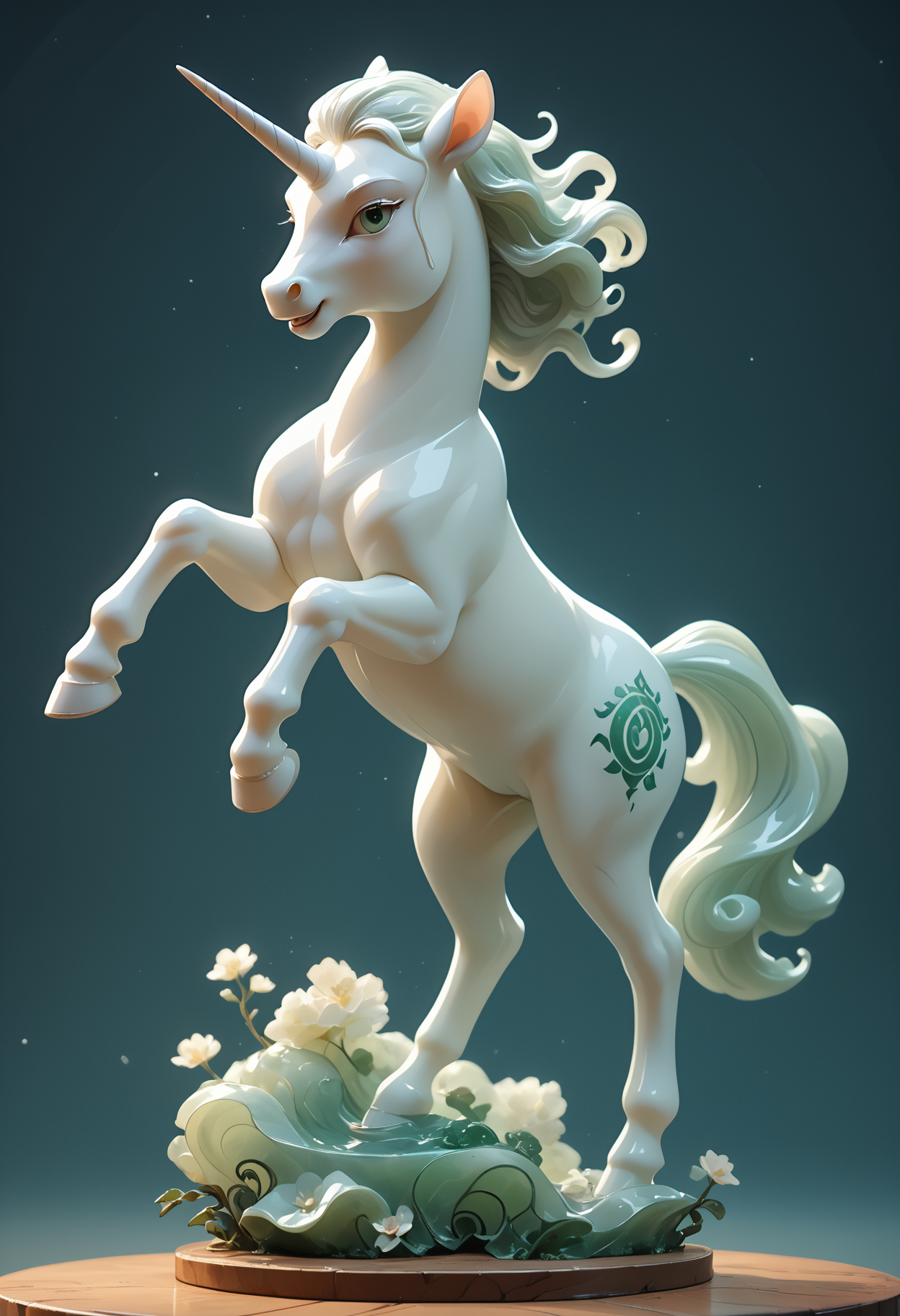 score_9, score_8_up, score_7_up,
unicorn made of jade, action pose, detailed background,
WORLD MORPH JADEITE