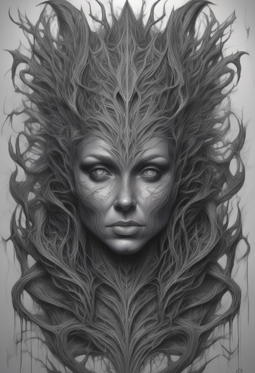 masterpiece, best quality,highly detailed and hyper realistic, olpntng style, Cute little fantasy animal dark creature, dark forest, 4k, symmetrical, soft lighting, detailed face, trending on artstation, intricate details, highly detailed, pencil drawing, sketching, unreal engine, Brian Froud, oil painting, heavy strokes, paint dripping, oil painting, heavy strokes, paint dripping