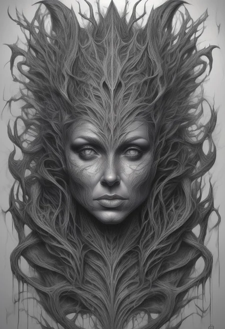 masterpiece, best quality,highly detailed and hyper realistic, olpntng style, Cute little fantasy animal dark creature, dark forest, 4k, symmetrical, soft lighting, detailed face, trending on artstation, intricate details, highly detailed, pencil drawing, sketching, unreal engine, Brian Froud, oil painting, heavy strokes, paint dripping, oil painting, heavy strokes, paint dripping