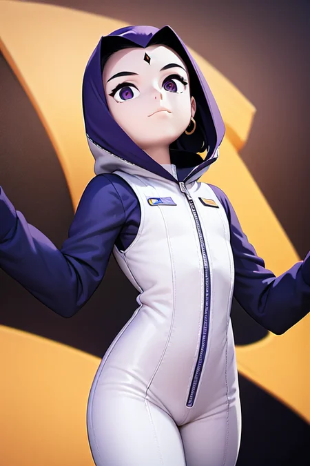 TFM_Raven, forehead jewel, astronaut costume