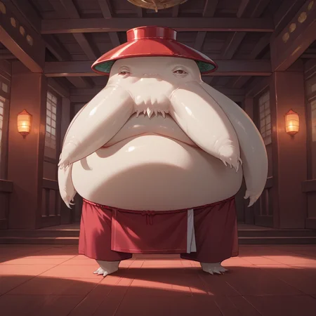 score_9, score_8_up, score_7_up, score_6_up, score_5_up, sourse_anime,   zPDXL,  rating_ safe BREAK,
solo, in japanese temple, 
 monster, oshira-sama, radish spirit   <lora:radish_spilit:1>, <lora:add-detail-xl:1> <lora:detail_eyes:0.5>