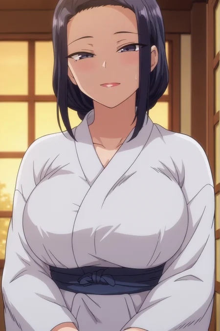 score_9, score_8_up, score_7_up,anime_source, source_anime, best background, detailed background, anime screencap,  Tsubaki, 1girl, breasts,   indoors,  <lora:JN_Miyajima_Tsubaki:0.8>