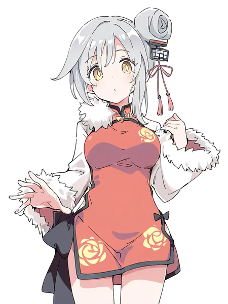 1girl,solo,,simple background,white background,cowboy shot,looking_at_viewer,pinghai,<lora:pinghai-000012:1>, masterpiece, best quality, very aesthetic, absurdres,newest, incredibly absurdres,, ,(Ixy:0.6)),(hiten \(hitenkei\):0.7),