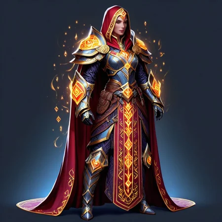 Flashfire glowing runes, full body, 1 mage wearing a royal robe, digital art, high quality, background royal court