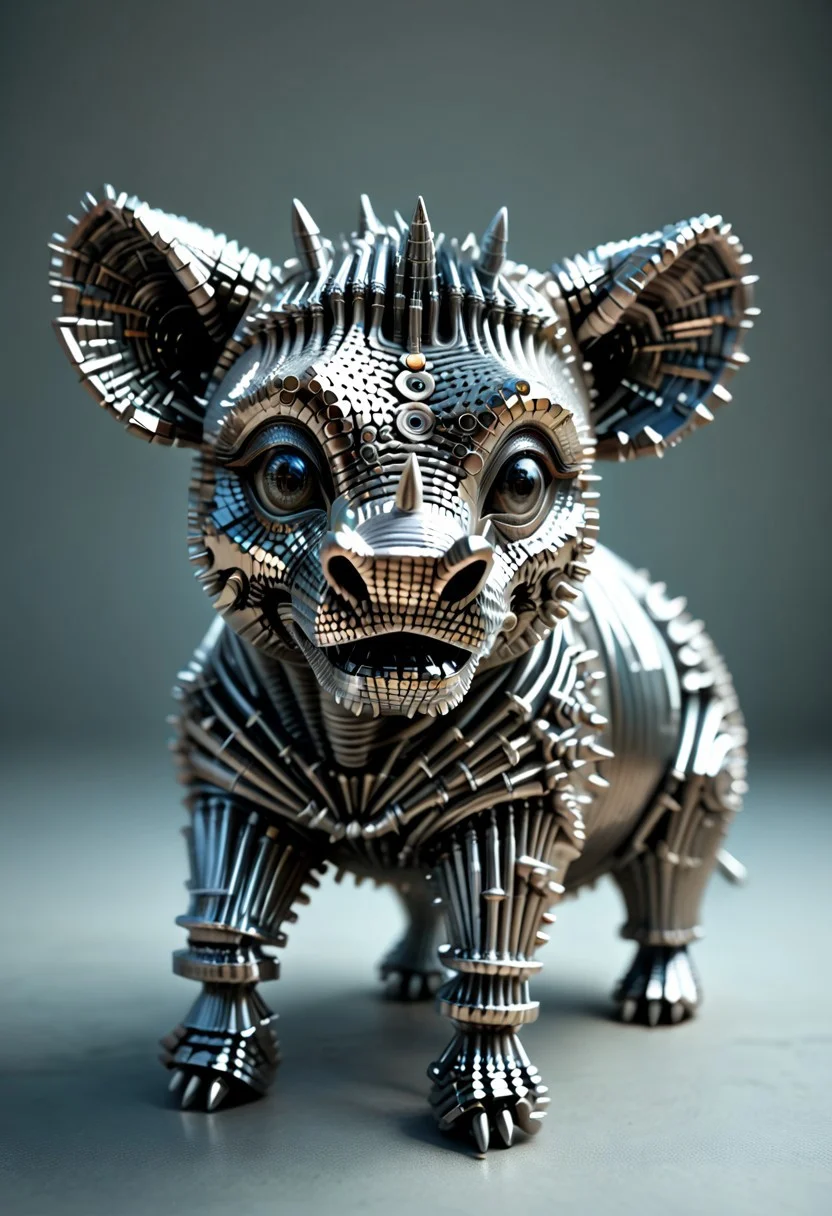 score_9, score_8_up, score_7_up, score_6_up, a cute rhino cat with big eyes, interesting background, challenge winner picture, make it appeal to a AI judge, fastenerswm