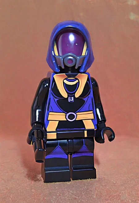 LEGO MiniFig, zavy-tali, mask-on,