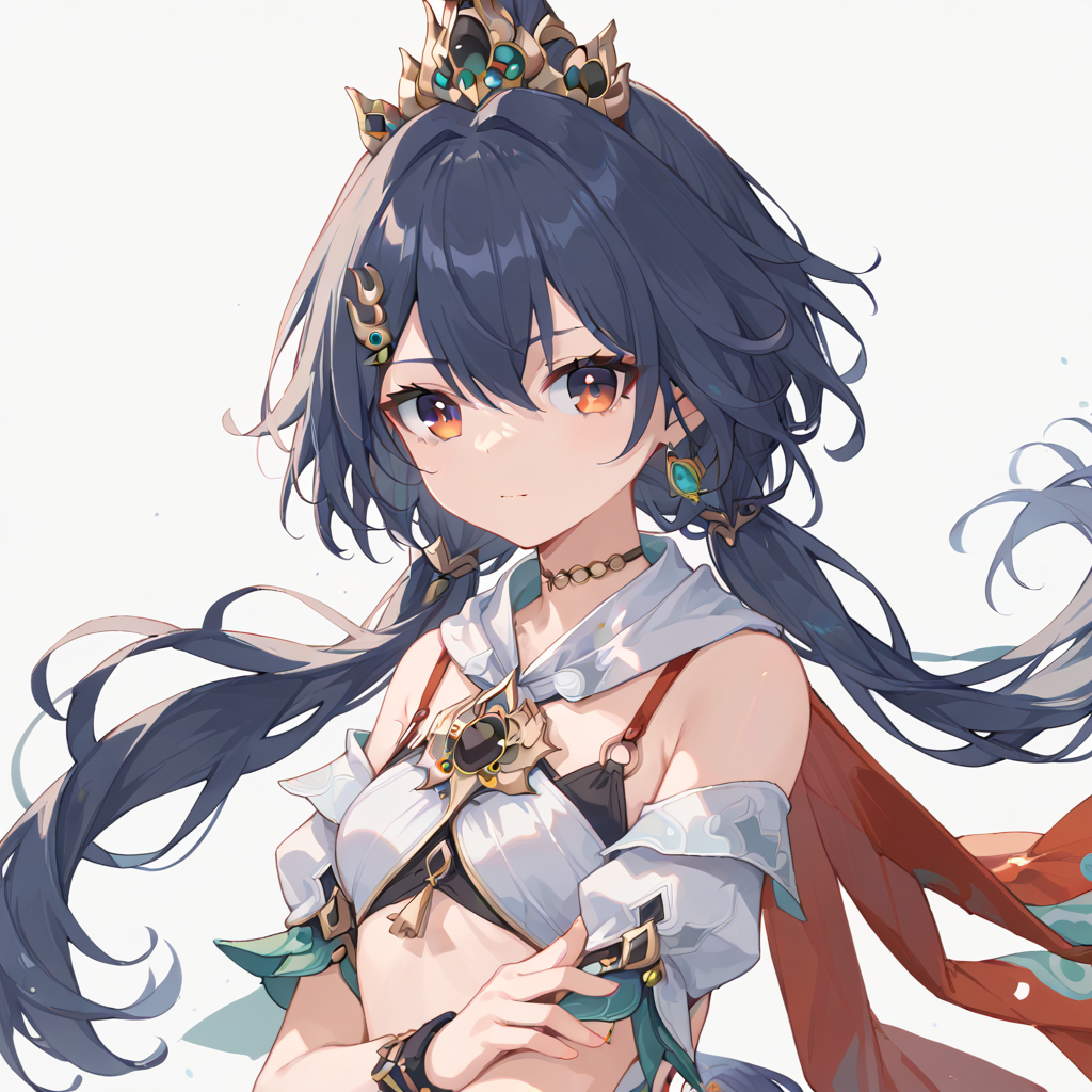 score_9, score_8_up, score_7_up, anime source, simple background, looking at viewer,
1girl, yunli \(honkai: star rail\), 
<lora:yunli_pony_v1:0.7>