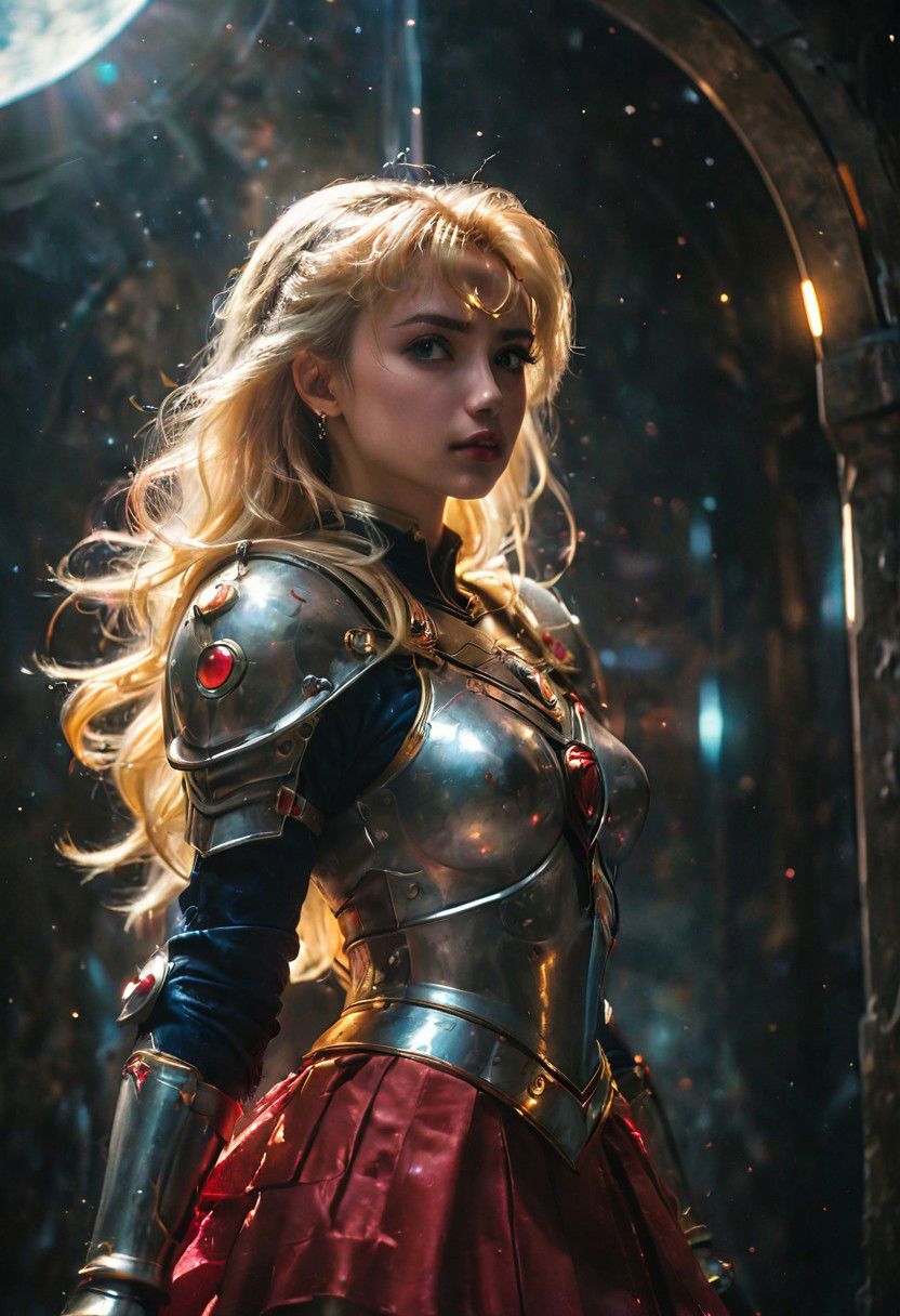 Face Closeup, dark Headshot, Fight stance, Busty soul knight sailor moon, New space age discotheque, Standing in dynamic Action Shot with fists Up, infront of Spaceship window to colorful lunar Eclipse, nipslip,
atmospheric haze, Film grain, cinematic film still, highly detailed, high budget, cinemascope, moody, epic, OverallDetail, gorgeous, 2000s vintage RAW photo, photorealistic, candid camera, color graded cinematic, eye catchlights, atmospheric lighting, skin pores, imperfections, natural, shallow dof,