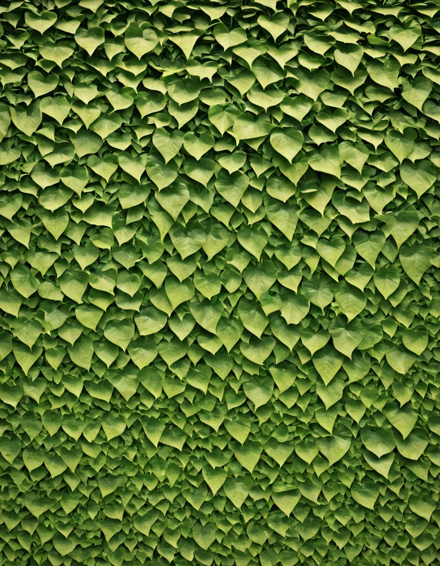 texturelora, wall of leaves