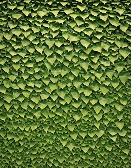 texturelora, wall of leaves