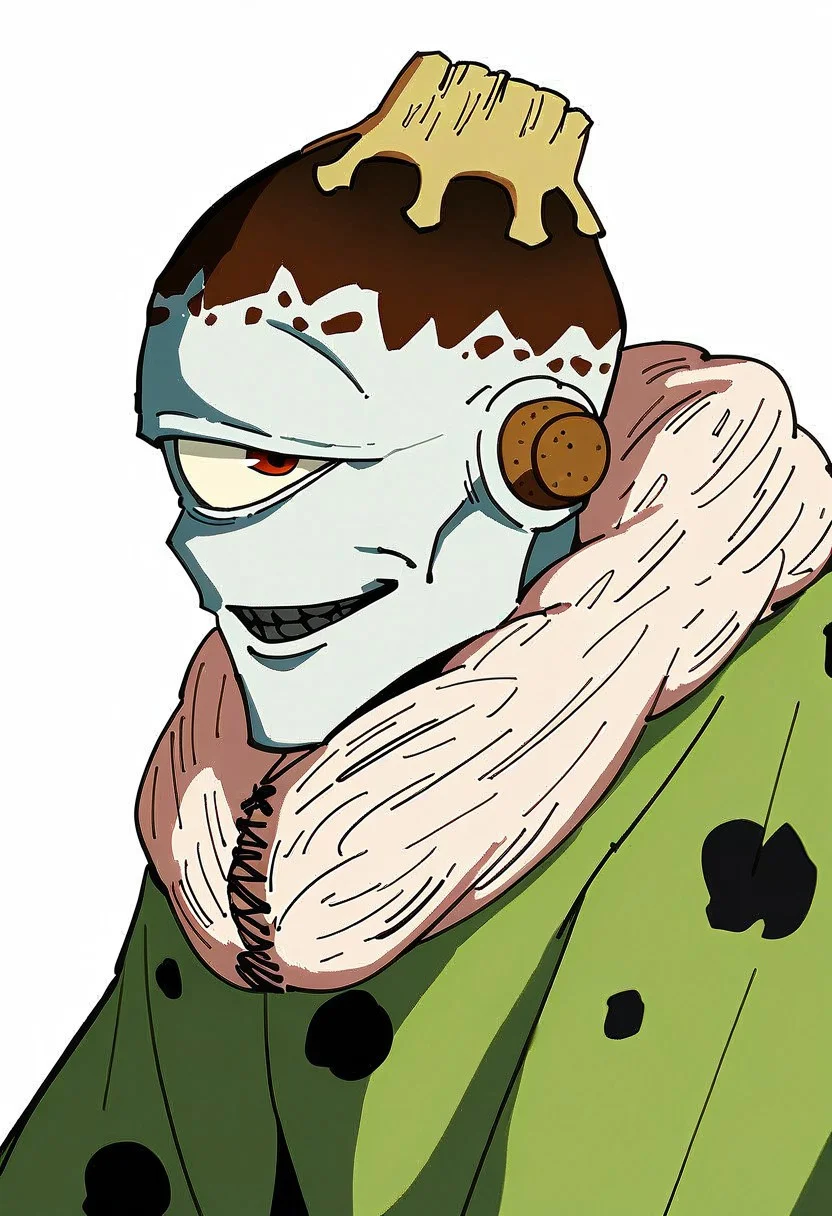 score_9, score_8_up, score_7_up, score_6_up, score_5_up, score_4_up, 2d, anime, anime artstyle, simple shadows, flat coloring, flat shadows, expressive, <lora:Jogoat2:1> jogoat, 1boy, male, standing,evil smile, twiggy,(floating cape),looking at the viewer,white background,magma BREAK source_anime,easynegative,ng_deepnegative_v1_75t