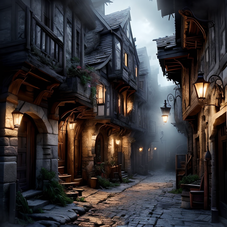 RAW photo, (masterpiece:1.3), subsurface scattering, heavy shadow, (high quality:1.4), (intricate, high detail:1.2), professional photography, HDR, High Dynamic Range, realistic, ultra realistic, photorealistic, high resolution, film photography, ambient lighting, atmospheric effects, <lora:detail_slider_v4:2>, OverallDetail, a dark! and sinister alley in a medieval fantasy town, night, fog, no street lamps, <lora:DarkAlley:1>,  epiCPhoto