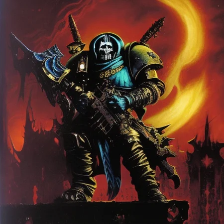 hive ganger, Necromunda, Warhammer 40k, kojima-ayami