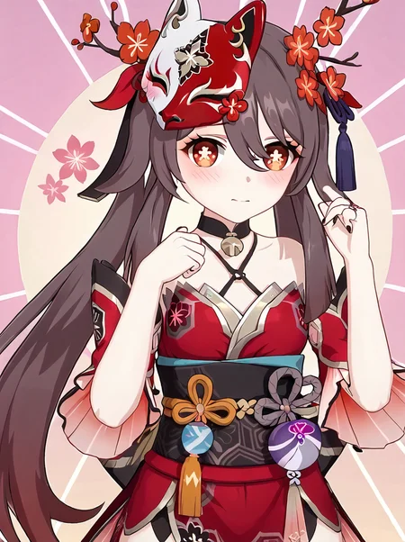 detailed background, shiny skin, posing, rating safe,
<lora:hutao.pony:1>,
hutao, ccc,
wide hips,
embarrassed, blush, nervous,
