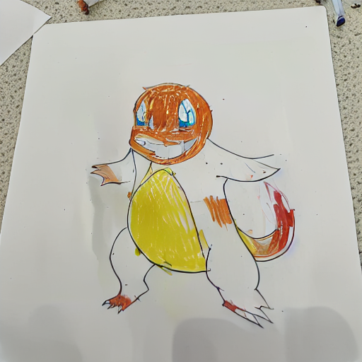 looking at viewer, full body, line art, fangs, pokemon (creature), standing, flame-tipped tail, no humans, fire, wings, open mouth