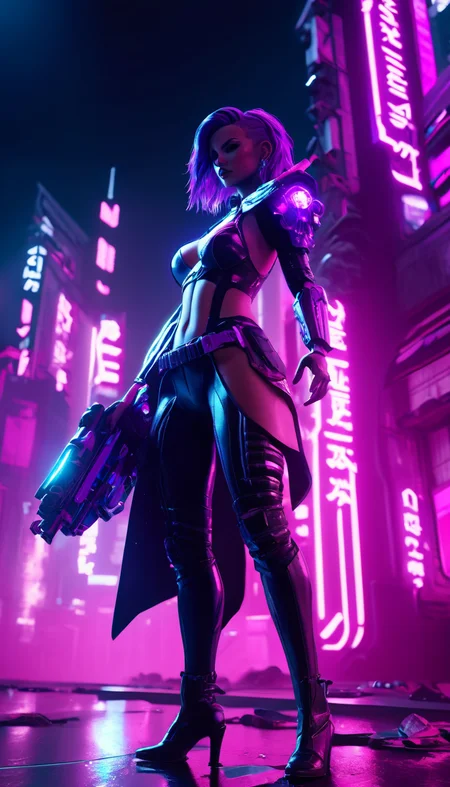 neonpunk style Cinematic scene, hero view, d4d necromancer <lora:diablo_4_necromancer_xl_v1:1>, action pose, masterpiece, best quality, high quality, highres, absurdres . cyberpunk, vaporwave, neon, vibes, vibrant, stunningly beautiful, crisp, detailed, sleek, ultramodern, magenta highlights, dark purple shadows, high contrast, cinematic, ultra detailed, intricate, professional