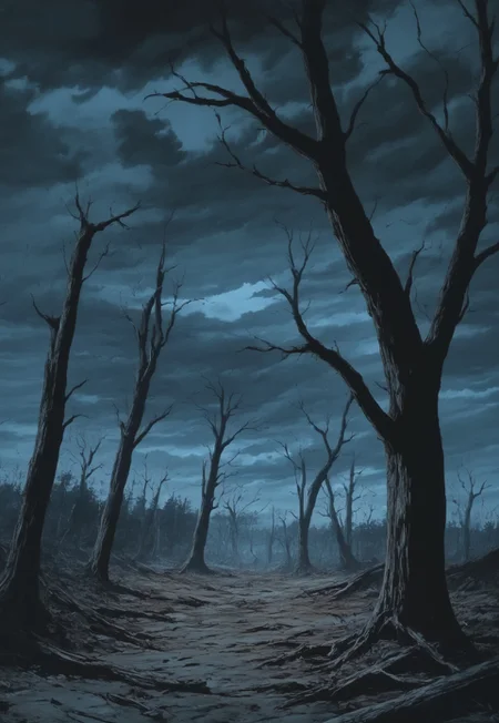 (((score_9, score_8_up, score_7_up, night, storm clouds )))
, 
((( Deawoomb, dead tree, tree, bare tree, outdoors, sky, scenery, Cloud, cloudy sky, nature, )))
,
((( )))
,
((( )))
,
((( )))
,
((( ))) 
,
((( )))
,
(((  )))
,
((( )))
,
()