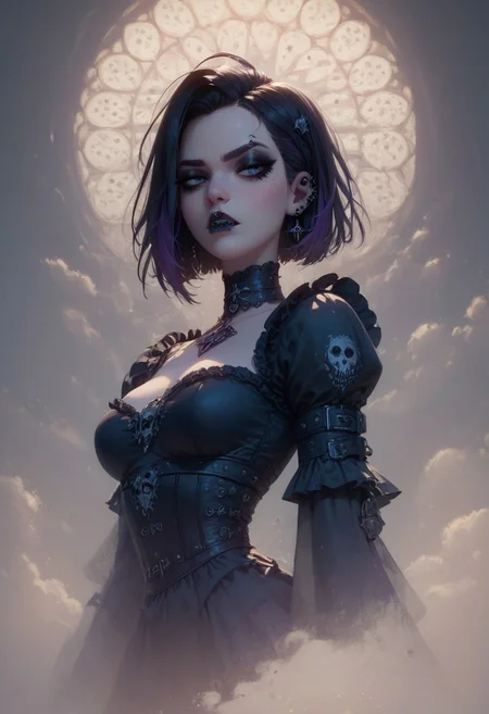 score_9, score_8_up, score_7_up, score_6_up, 
goth girl,
masterpiece,  best quality, very aesthetic, pureerosface_v1,