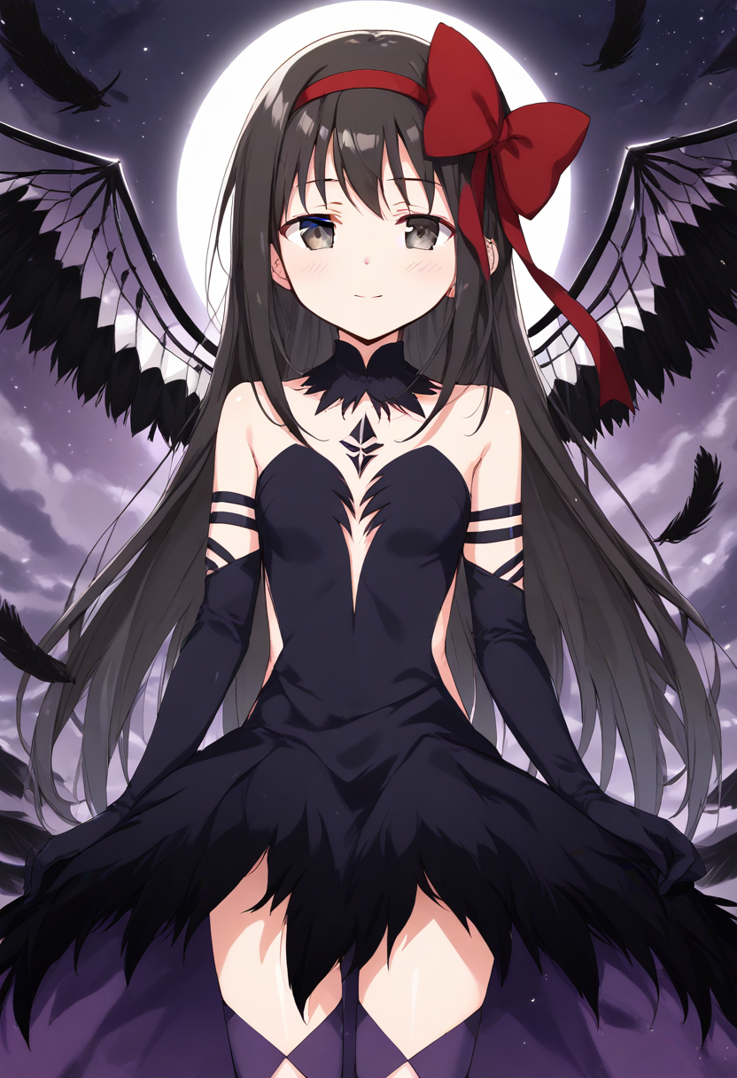 <lora:akemi_homura_XL-bf16-pony-v1:1> 1girl, akuma homura,, BREAK score_9, score_8_up, score_7_up, BREAK source_anime, best quality, masterpiece, uncensored,<lora:sdxl_lightning_4step_lora:1>(clear eyes:1.2),(4 finger:0.5),zPDXLpg