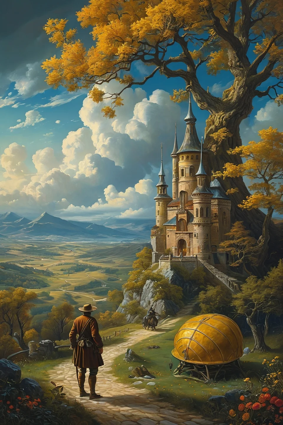 Baroque, Baroque, landscape,creator landscape, "portrait of walter white, anime fantasy illustration by tomoyuki yamasaki, kyoto studio, madhouse, ufotable, comixwave films, trending on artstation",
<lora:clear:0.15> style of Michael Cheval.
<lora:greg_rutkowski_xl_2:0.3> greg rutkowski,
clear <lora:tbh129-sdxl:0.3>,
<lora:extremely_detailed:0.7> extremely detailed ,
<lora:add-detail-xl:0.7>,, Fantasy painting art style, imaginative, dynamic composition, professional-grade execution, creates immersive world and landscape, painterly, epic, magical, dramatic, exuberant, grandeur, baroque art, oil painting art style from Renaissance period, masterful composition, Renaissance mood, renaissance oil painting, brush strokes, dramatic, exuberant, grandeur, baroque art