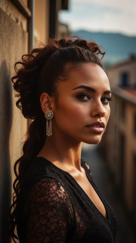 photograph, epic fashion shoot, Canon R5, Depth of field 270mm, aidmaRealisticPeoplePhotograph