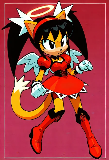 Classic Honey The cat (Sonic The Hedgehog)
