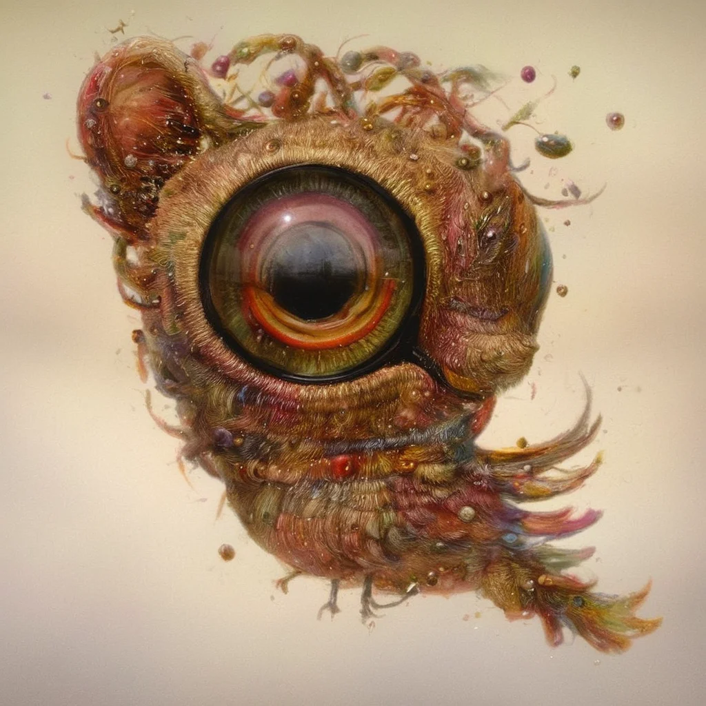 <lora:SDXL_Style_by_Naoto_Hattori_Sa_May_V4:1> Style by Naoto Hattori a multicolor buterflay