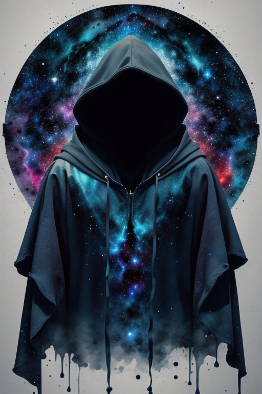 Magic cloak, hood, under the hood space, galaxies, magic, high detailed space, stars and galactics under the hood, opened hood, space under the cloak, <lora:epi_noiseoffset2:1>,  <lora:ink-0.1-3-b28-bf16-D128-A1-1-ep64-768-DAdaptation-cosine:0.8>
