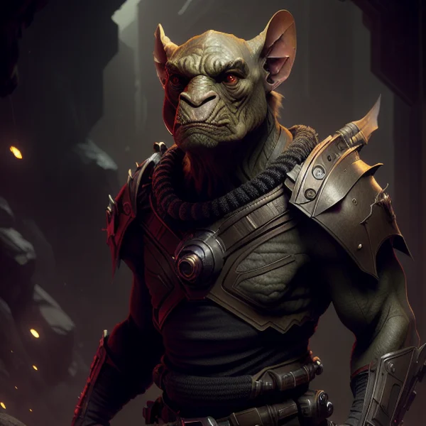 a creature portrait with a scfi costume, dynamic composition, cinematic lighting, warm and vibrant colors, art by Sam Weber and Michael C Hayes, 8k, trending on artstation, hyper detailed, cinematic, <lora:mschstyle:0.35> <lora:Fantz14:0.6>