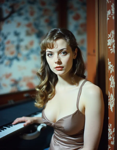A 35mm analog autochrome colour photo of your mum, is it your mum? is it your mum sir?