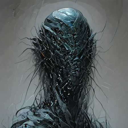 score_9, score_8_up, score_7_up, best quality, robot man, solo, mcnm, tactical helmet, teeth parts, yellow Streamlined tactical armor, armor made of snake scales, snake scales,
snake_hybrid, snake scale patterned, standing, complementary color background, mix of colors psychedelic background,SCLPT, sculpture style,realistic,snake_hybrid.marble skin,armor made of snake scales