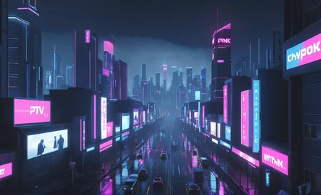 <lora:cwhyberponk1:1>,cwhyberponk1,r0k@p@nk,cwhyberponk0,cwhyberponk,str33tv13w,, scenery, city, cityscape, science fiction, city lights, street, neon lights, realistic, cyberpunk, dark,, Disappointment theme, cool gray, (muted gray:0.6), (cool blue:0.3), (muted blue:0.3), (downturned mouth, lowered eyebrows, downward gaze, slumped posture, sighing, glistening, tears, blank stare, distant stare:0.8), (cloudy:0.3), (rain:0.3),