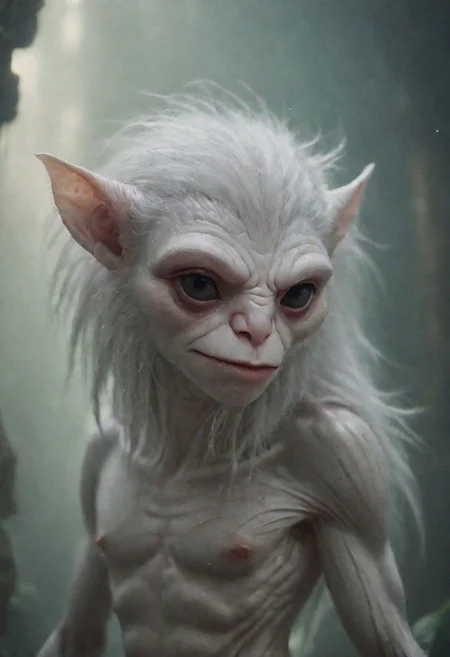 Creature in amazing fantasy place (diminute)(cute)