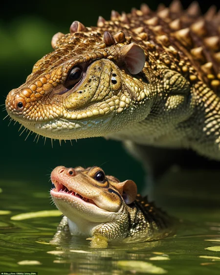 photo of a real life crocodile hamster hybrid
highly detailed intricate, photorealistic analog style photograph
by Robert Hagan and Albert Lynch