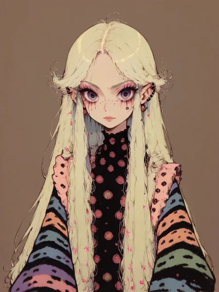 score_9, score_8_up, score_7_up, score_6_up, score_5_up, <lora:d4rkpurpXLP:0.8> d4rkpurp, 1girl, long hair, trippy