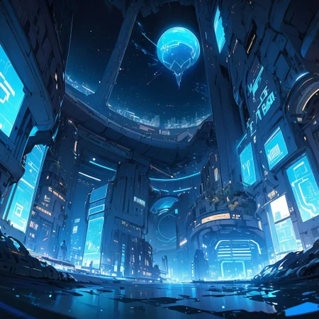 scifi, winding side street in a techno-optimist subsurface scattering aqua fantasy underwater city beyond the beginning of the multiverse, masterpiece, by Alex Jay Brady