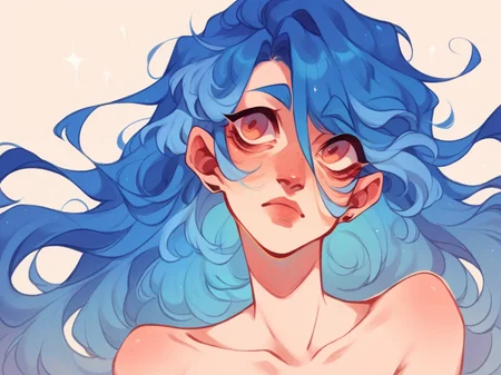 score_9, score_8_up, score_7_up, score_6_up, score_5_up, <lora:seyaycjXLP:1> seyaycj, blue hair, long hair, 1girl,