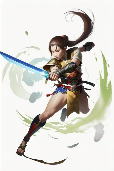 Tangdao - A type of single-edged sword used by the Tang Dynasty armies in the 9th century, Realistic looking weapon, MagicItem_v1,