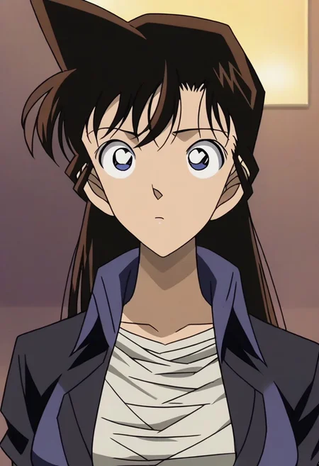 source_anime, official art style, masterpiece, anime screencap, Detective Conan anime art style BREAK <lora:Ran_Mouri:1>, solo, long hair, brown hair, blue eyes, rollling eyes, bangs,, ,,, ,,, , , ,,,, ,,, , ,,,,,,,, anime coloring,anime screencap, 1girl,Solo ,, anime,PUFFY nipple,huge breasts,official art,,Uncensored ,Unedited ,,,,,,,, , ,,,,,,,,,,,,,,