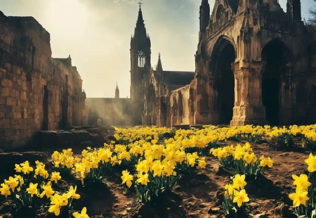 Poets have tried to describe Ankh-Morpork. They have failed. Perhaps it's the sheer zestful vitality of the place, or maybe it's just that a city with a million inhabitants and no sewers is rather robust for poets, who prefer daffodils and no wonder. So let's just say that Ankh-Morpork is as full of life as an old cheese on a hot day, as loud as a curse in a cathedral, as bright as an oil slick, as colourful as a bruise and as full of activity, industry, bustle and sheer exuberant busyness as a dead dog on a termite mound.