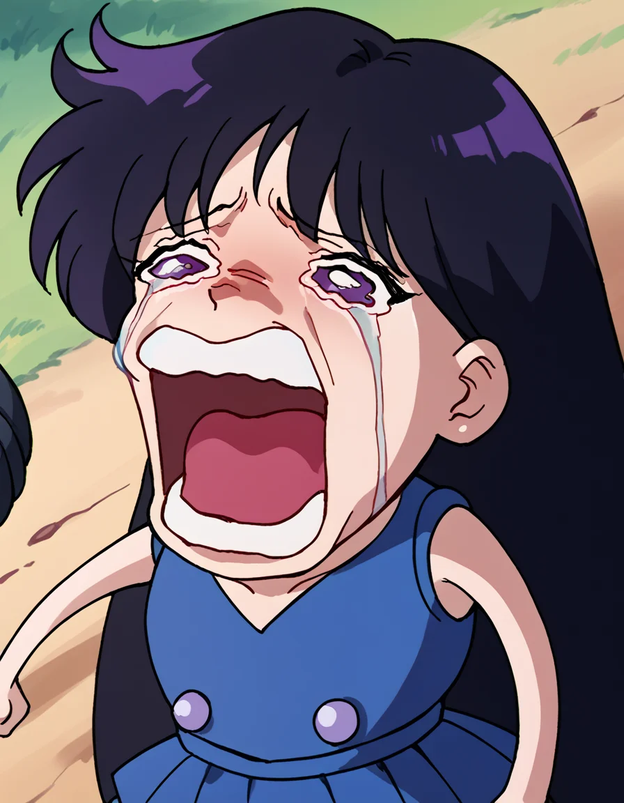 score_9, score_8_up, score_7_up, source_anime, <lora:rei-hino-s3-ponyxl-lora-nochekaiser:1>, rei hino, black hair, diadem, long hair, purple eyes, parted bangs,, <lora:chopper-crying-ponyxl-lora-nochekaiser:1> chopper crying, chopper crying (meme), meme, wavy eyes, crying, tears, teeth, open mouth, tongue,, ,