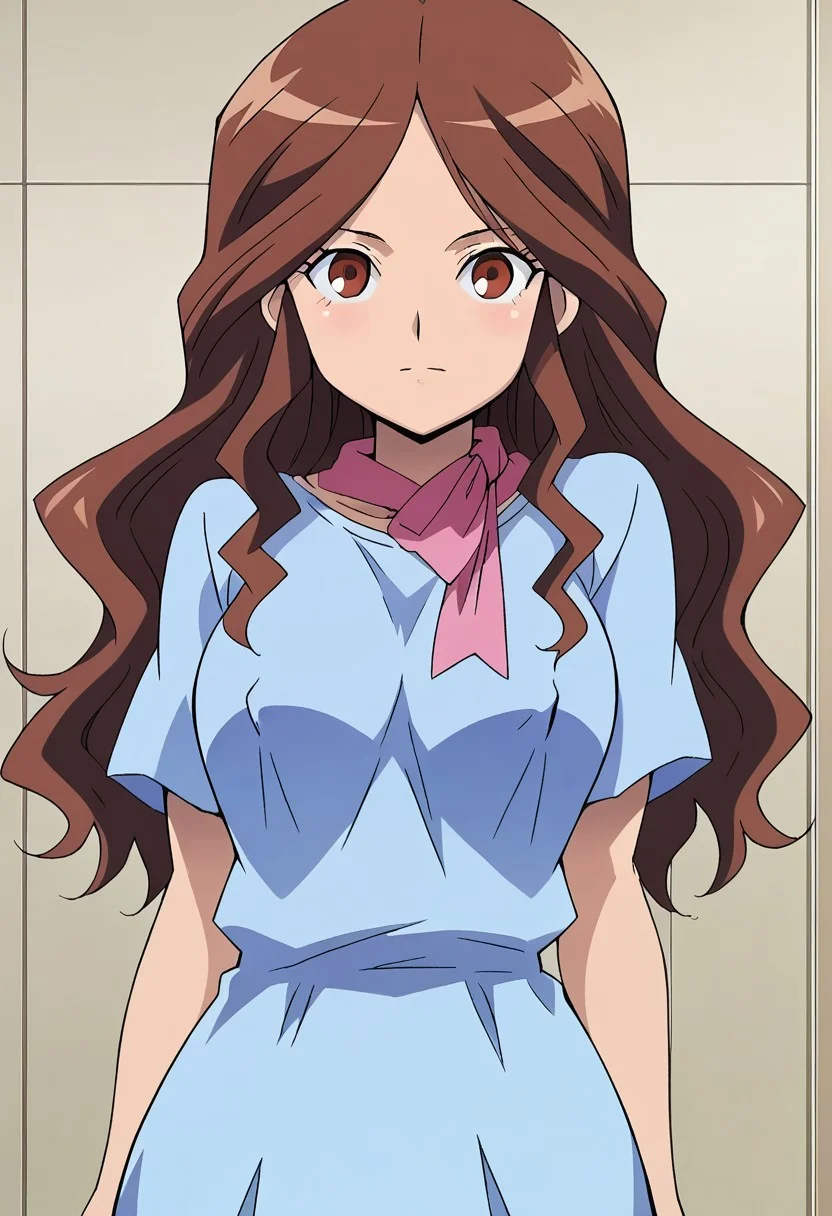 Source anime, anime, anime adaptation, (hara_(harayutaka):0.6), anime coloring book, bright colors, shiny skin, skin dents, deep skin, high quality, high resolution, one woman, solo, (curvaceous ), (wide hips),, thick thighs, masterpiece, highest quality, high resolution, Natsumi Kaminarimon, brown eyes, brown hair, long hair,,,,,,, 1girl,Solo ,,,,,,,, 1girl,Solo ,, anime,PUFFY nipple,large breasts,,official art,Uncensored ,Unedited ,,,,,,
