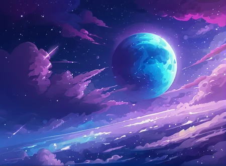 masterpiece,8k,high resolution,
<lora:space_backround-XL-7:1>
space_backround, scenery, no humans, cloud, sky, , star (sky) ,blue and purple theme