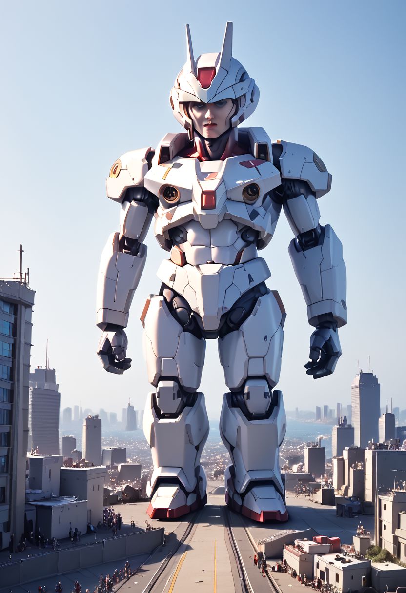 score_9_up, score_9, score_8_up, score_7_up, BREAK digital art, (masterpiece, best quality, ultra_detailed, highres, absurdres:1.2), realistic,
1mech, macro, cityscape, standing on hind legs, full-body, mecha, science fiction,chibi gundam