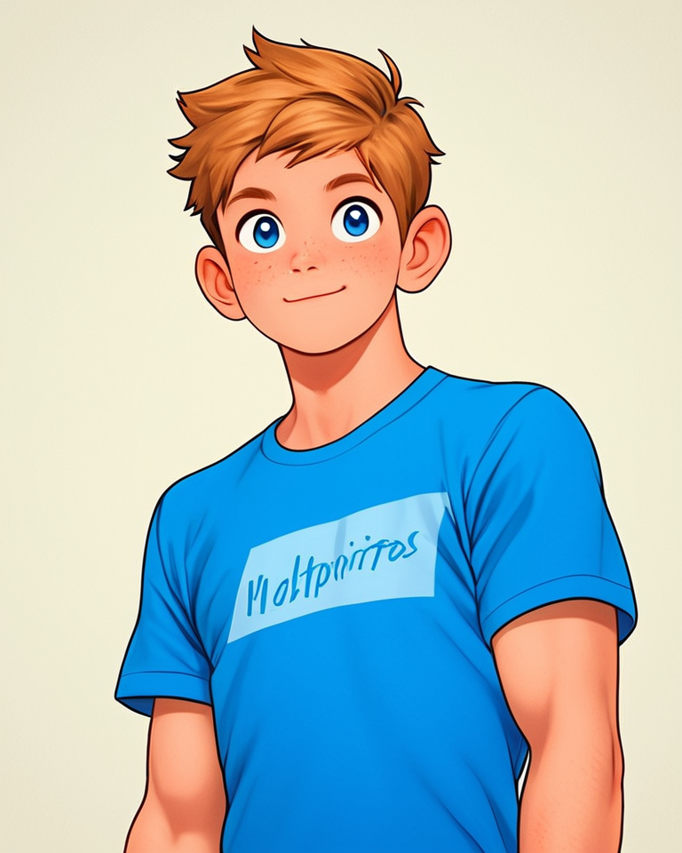 masterpiece, best quality, amazing quality, 1boy, solo, masterpiece, best quality, dynamic action,  <lora:Finn-000009:1>, (finn), t-shirt