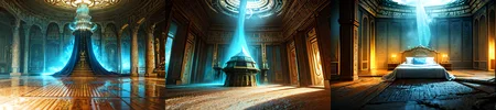 (otherworldly, otherworldly atmosphere, otherworldly appearance), highly insanely detailed, masterpiece, top quality, best quality, highres, 4k, 8k, RAW photo, ((ancient egyptian theme:1.2)), Hong Kong structure, structure, 
(mystical theme), mystical gatmosphere, arcane sanctuaries, otherwordly aura, 
(long_hair, long hair, random colors hair, glowing hair, hair over one eye, long messy hair), 
(eyelashes, eyeliner, eyeshadow, eyelashes, long eyelashes), 
collar, earrings, jewelry, necklace, armlet, 
tentacle, (underwater), nsfw, 
Homestay, Resort, (Guest House:1.1), 
building, structure, swirling energy, 
action pose, 
drunk, 
high-heels, 
reflection, reflective floor, 
shawl, 
abandoned building, shopping mall, overgrown with vegetation, [volumetric fog], cinematic lighting, colorful, colourful, 
belly bottom, erotic lingerie, 
((dune)), steep, sandhills, 
HDR, ((photorealistic)), professional light, cinematic lighting, fashion photography, ambient lighting, face lighting, <lora:detail_slider_v4:1>, Fantasy picture, OverallDetail, ancient roman room with a statue and candles in it and a bed in the middle of the room with a blue blanket on it and a blue blanket on the floor, RomInt, <lora:RomanInterior-10:1>, epiCPhoto, (fantasy world)